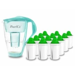 Glas-Wasserfilter Schwarz Inkl. 12 Alkaline Filterkartuschen -Berühmter Kaffeemaschinen Geschäft 128050f5 2e3d 4535 b87f 14c7b6564d06 3