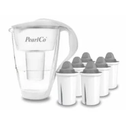 Glas-Wasserfilter Schwarz Inkl. 6 Protect+ Filterkartuschen -Berühmter Kaffeemaschinen Geschäft 27e8229c 7a68 4d89 afba d26c860485d9