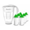 Glas-Wasserfilter Weiß Inkl. 6 Alkaline Filterkartuschen -Berühmter Kaffeemaschinen Geschäft 2eb569c5 bead 4b81 bafe 0ca8db1a1ae6 3