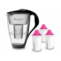 Glas-Wasserfilter Schwarz Inkl. 12 AquaMag Filterkartuschen -Berühmter Kaffeemaschinen Geschäft 2facedae f8f3 429e 89c5 dd0ae055173d