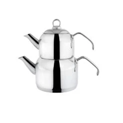 VIVIANA ASEL Teekannen-Set Größe XL Rostfreier Edelstahl 3fache Triplex-Kapselsohle Ergonomische Griffe Spülmaschinenfest -Berühmter Kaffeemaschinen Geschäft 3930f4bc 4dee 4775 8308 4eb923322ff7