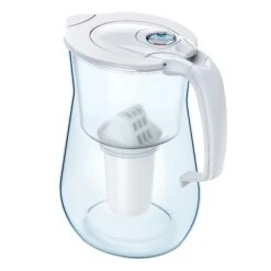 AQUAPHOR Tischwasserfilter Provence, Weiß, Inkl. 1 A5 Filterkartusche. Premium-Wasserfilter In Glasoptik, Hergestellt Aus TRITAN. -Berühmter Kaffeemaschinen Geschäft 3a5184d7 0d47 4f5f b553 0eadd3b1f9a5