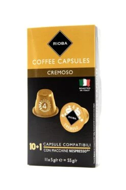 Rioba Kaffeekapseln Dacaffeinato 11 Kapseln (55 G) -Berühmter Kaffeemaschinen Geschäft 3c85d4f1 ea2e 4f04 983a da9669b7ae02