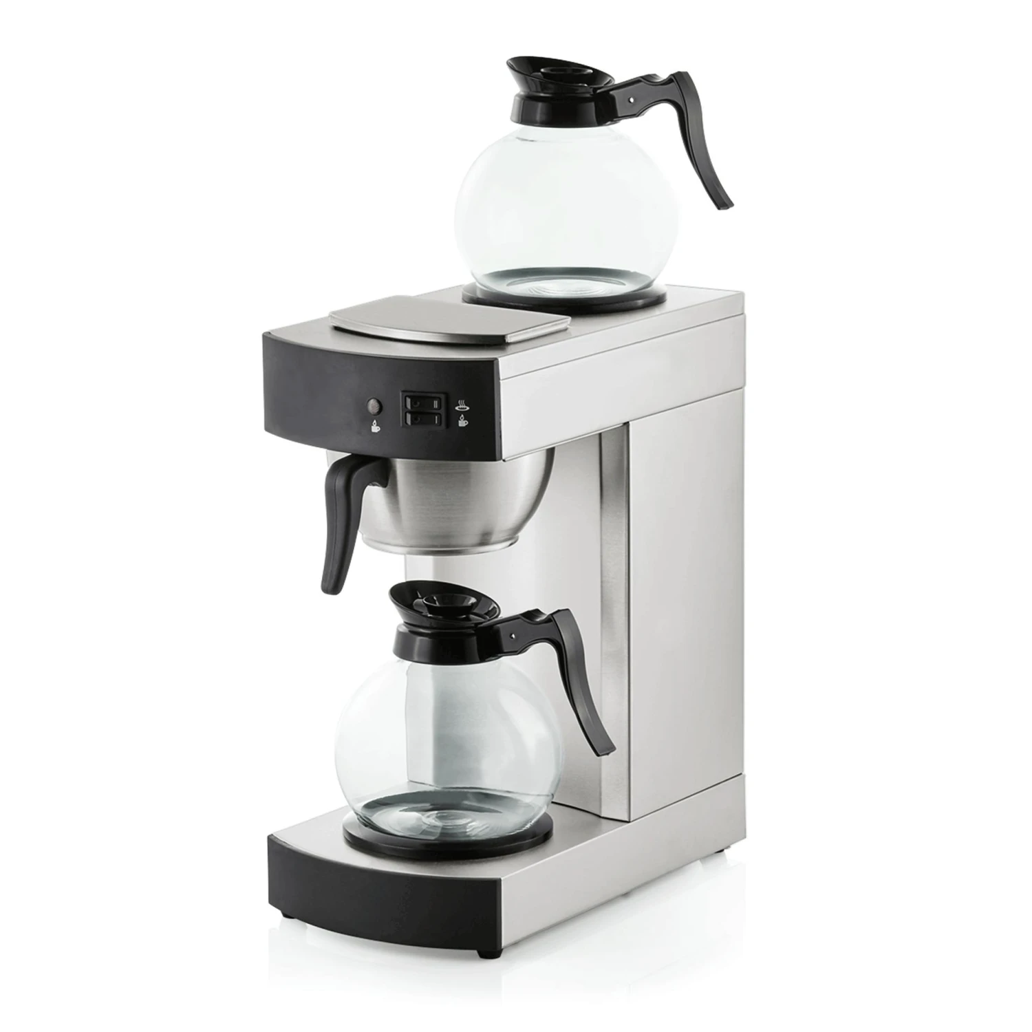 WAS Germany - Kaffeemaschine, 1,8 Ltr., 36 X 19,5 X 42,5 Cm, Chromnickelstahl (2600180)