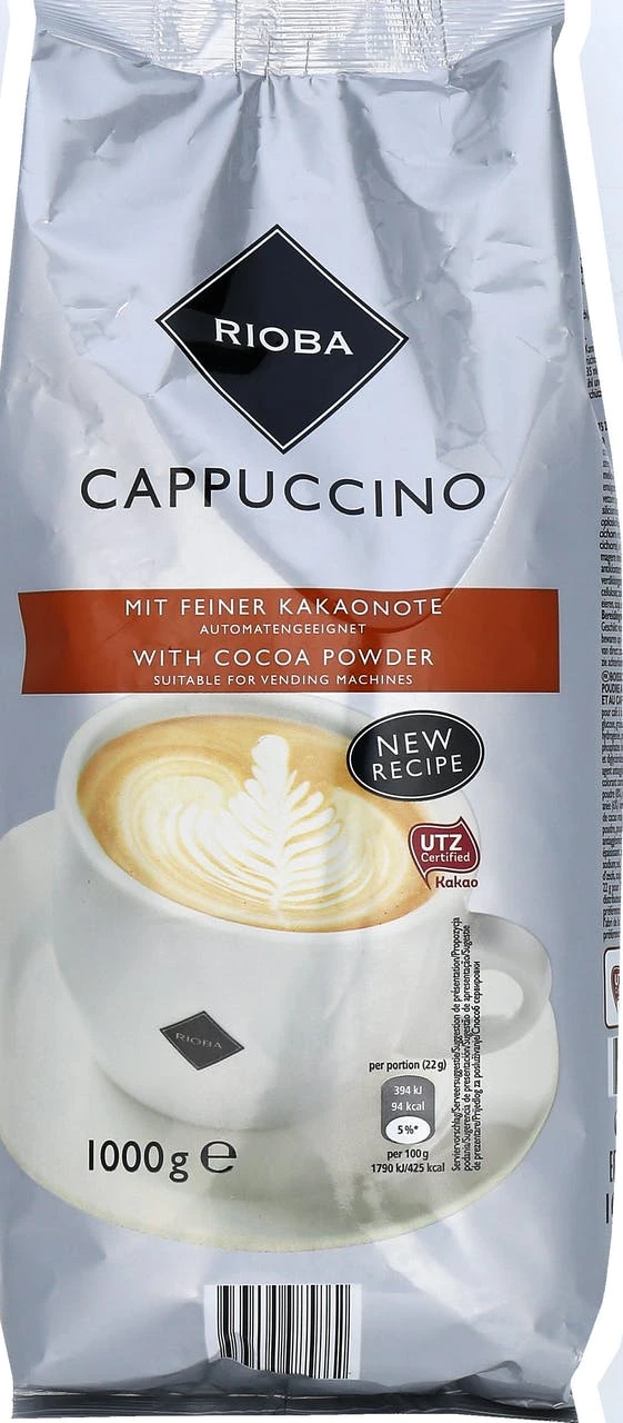Rioba Instant-Kaffee Cappuccino (1kg) 3 Rioba Instant-Kaffee Cappuccino (1kg)