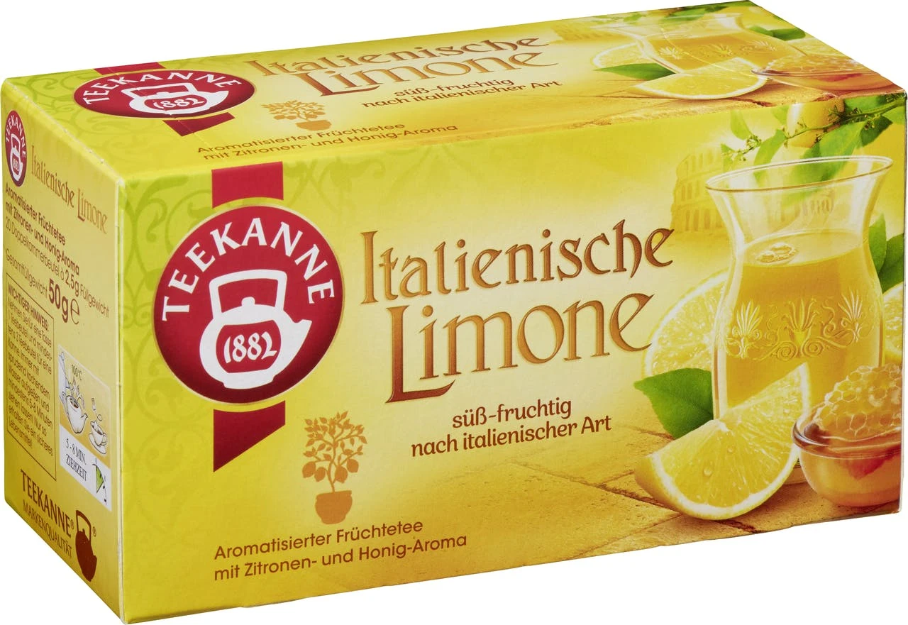 Teekanne Frio Italienische Sauerkirsche Früchtetee Kalt&heiß 20 Beutel - 12 X 45 G Tray 4 Teekanne Frio Italienische Sauerkirsche Früchtetee Kalt&heiß 20 Beutel - 12 X 45 G Tray – Bild 2