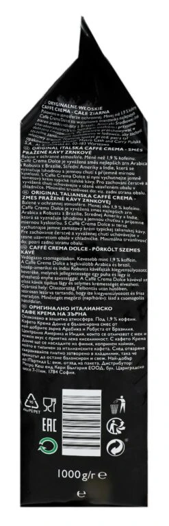 Rioba Kaffeebohnen Caffee Crema Dolce (1 Kg) -Berühmter Kaffeemaschinen Geschäft 489337f5 03fc 455a 9fc2 c8f3f03dcdf5