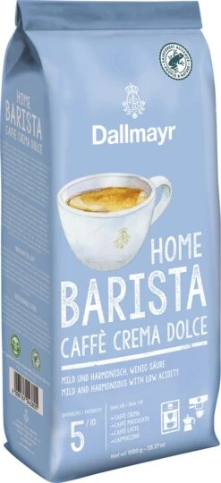 Dallmayr Kaffeebohnen Home Barista Crema Dolce (1 Kg) -Berühmter Kaffeemaschinen Geschäft 4b5a7739 86da 4d56 a9ee 28b6eca1507d
