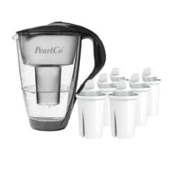 Glas-Wasserfilter Rot Inkl. 1 Universal Filterkartusche -Berühmter Kaffeemaschinen Geschäft 53a5eab6 570a 4c57 b092 6f786bc4a645