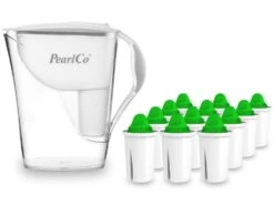 Glas-Wasserfilter Schwarz Inkl. 12 Alkaline Filterkartuschen -Berühmter Kaffeemaschinen Geschäft 54d55170 f1e0 4684 b93d a2e58c4175f2