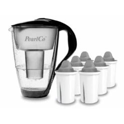 Glas-Wasserfilter Anthrazit Inkl. 12 Protect+ Filterkartuschen -Berühmter Kaffeemaschinen Geschäft 57404dfc 8ba0 4682 b74e 29f858742040 3