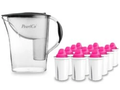 Wasserfilter Standard Anthrazit Inkl. 12 AquaMag Filterkartuschen