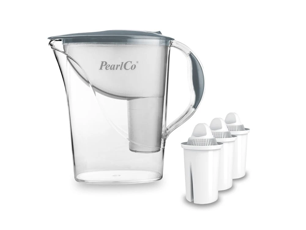 Wasserfilter Standard Grau Inkl. 3 Universal Filterkartuschen 3 Wasserfilter Standard Grau Inkl. 3 Universal Filterkartuschen