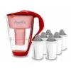 Glas-Wasserfilter Rot Inkl. 6 Protect+ Filterkartuschen -Berühmter Kaffeemaschinen Geschäft 6dab26a9 e3e8 46dc ad87 11a6cf2fa690 3