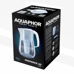 AQUAPHOR Tischwasserfilter Provence, Black Edition, Inkl. 1 A5 Mg Filterkartusche. Premium-Wasserfilter In Glasoptik, Hergestellt Aus TRITAN. -Berühmter Kaffeemaschinen Geschäft 6ef69661 bfde 4f49 8de2 6f651d013551