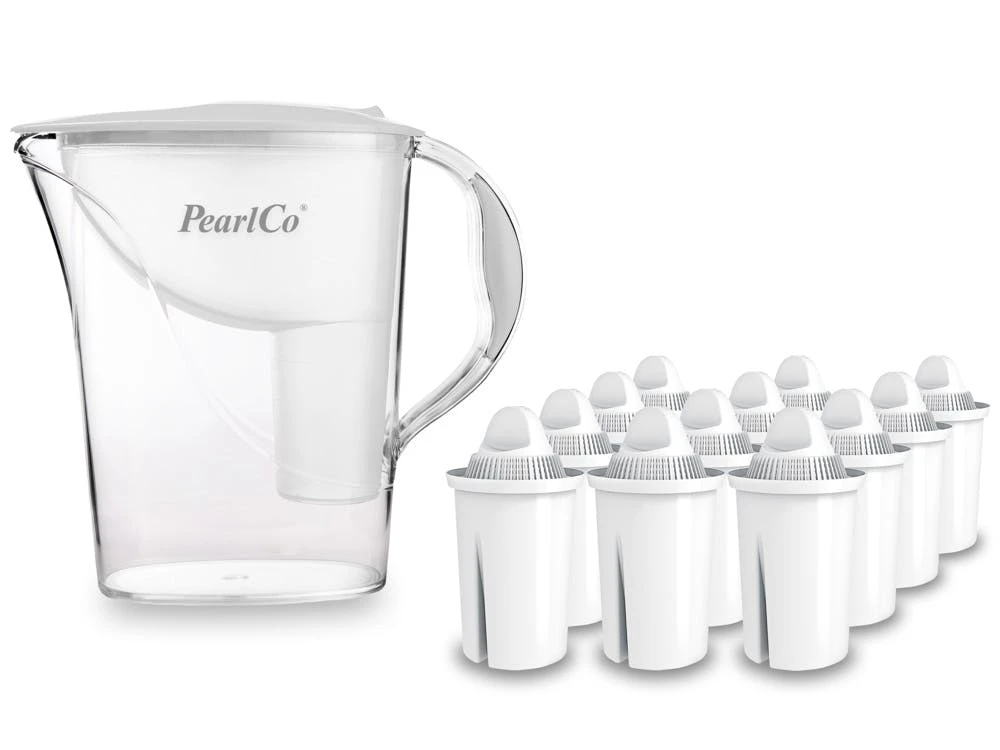 Wasserfilter Standard Grau Inkl. 12 Universal Filterkartuschen 5 Wasserfilter Standard Grau Inkl. 12 Universal Filterkartuschen – Bild 3