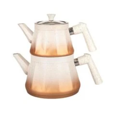 Almina Türkisches Tekannen Set Caydanlik Silikongriff In Pink Kapazität 2 Liter -Berühmter Kaffeemaschinen Geschäft a4e2ce00 2183 4678 a02a 06d45670048f 1