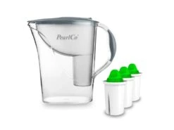 Glas-Wasserfilter Schwarz Inkl. 3 Alkaline Filterkartuschen -Berühmter Kaffeemaschinen Geschäft aba0498c b319 4ad2 8694 95e311263baf 6