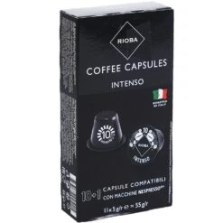 Rioba Kaffeekapseln Dacaffeinato 11 Kapseln (55 G) -Berühmter Kaffeemaschinen Geschäft b0100bf8 9fab 42fa 94b2 fd21c9337a9f 1