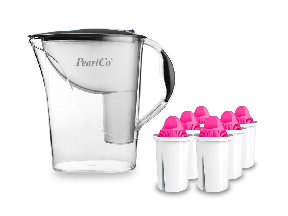 Wasserfilter Standard Anthrazit Inkl. 12 AquaMag Filterkartuschen 4 Wasserfilter Standard Anthrazit Inkl. 12 AquaMag Filterkartuschen – Bild 2