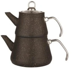 VIVIANA PIRAMIT MODELS 1 Teekannen-Set, Rostfrei, Für Viele Herdtypen, Ergonom