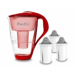 Glas-Wasserfilter Rot Inkl. 12 Protect+ Filterkartuschen -Berühmter Kaffeemaschinen Geschäft d0a6cb7f b50e 460d 96e5 7bcfdb8dad06 1