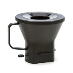 Grande Gusto Ersatz-Kaffeefilterhalterung Mit Deckel BPA-frei Schwarz Schwarz