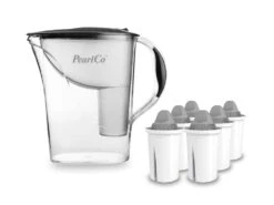 Glas-Wasserfilter Schwarz Inkl. 6 Protect+ Filterkartuschen -Berühmter Kaffeemaschinen Geschäft d969e688 a2a6 49be a25b 16ec5e6b3838 1