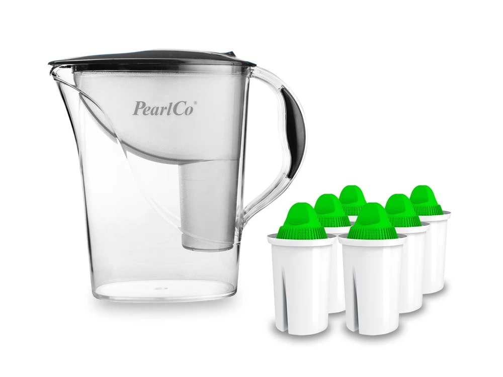 Wasserfilter Standard Anthrazit Inkl. 3 Alkaline Filterkartuschen 6 Wasserfilter Standard Anthrazit Inkl. 3 Alkaline Filterkartuschen – Bild 4